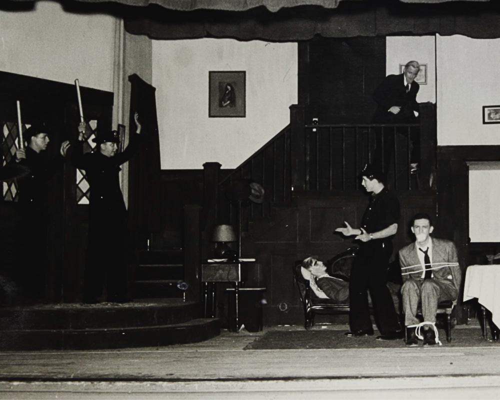 Hijinks ensue during Arsenic and Old Lace.